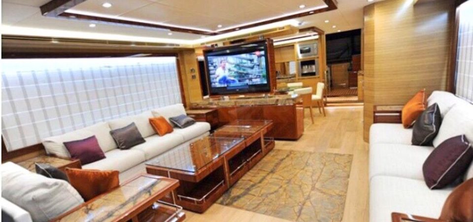 Yacht for party