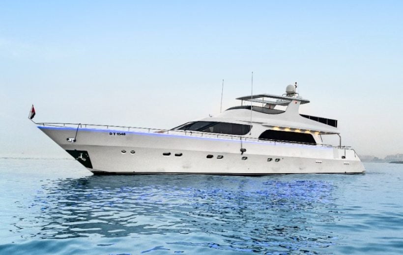 Luxury Yacht Cruising 80ft
