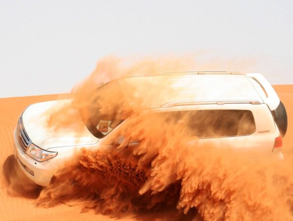 Dune bashing